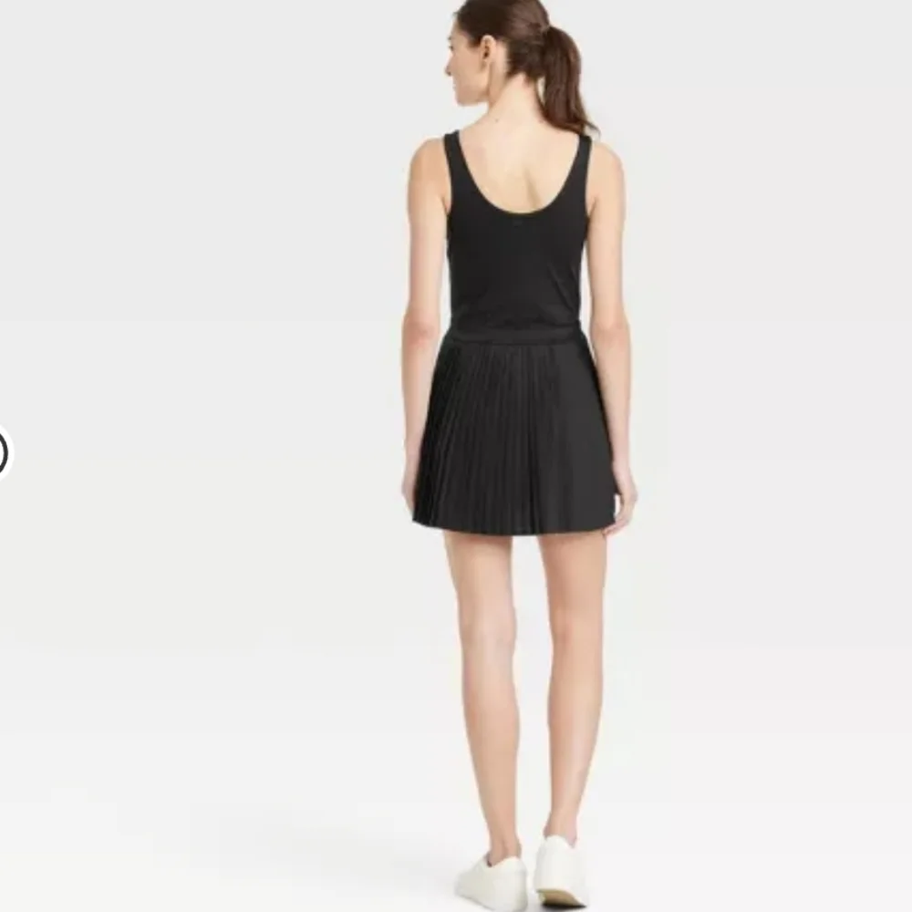 All in Motion Black Pleated Dress - Picture 2 of 5